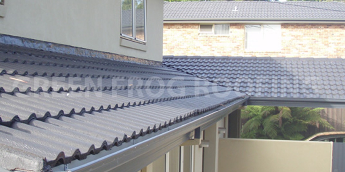 Leaf Guard Installation Inner West Sydney Roofing Green Frog Roofing