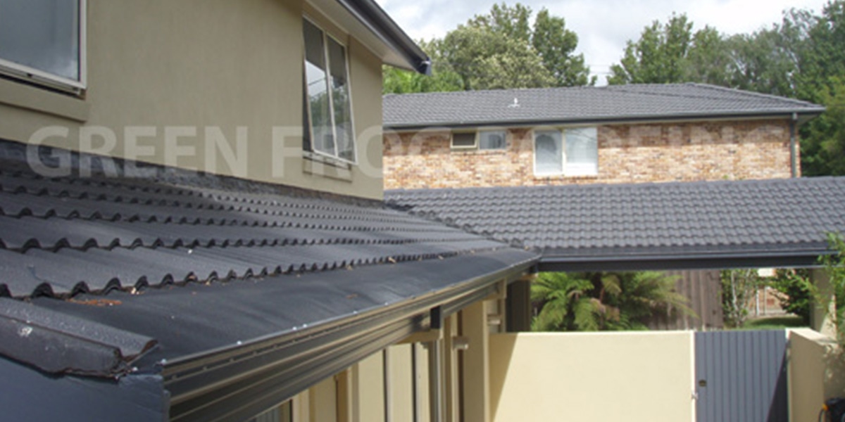 Leaf Guard Installation Inner West Sydney Roofing Green Frog Roofing