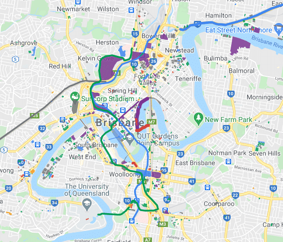 See What Major Developments Are Happening Near You In Brisbane With   BD Map 